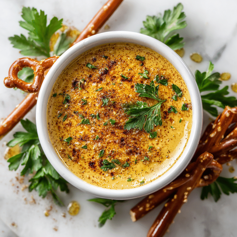 5 Minute Honey Mustard Sauce for holiday meals