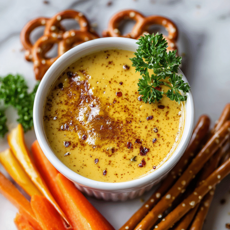 5 Minute Honey Mustard Sauce for holiday meals