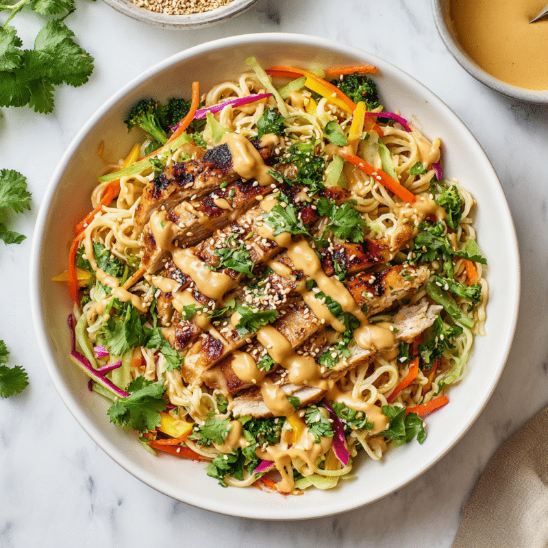 Creamy peanut sauce recipe for quick meals and holiday gatherings, enhancing noodles, salads, and grilled meats with rich flavor.