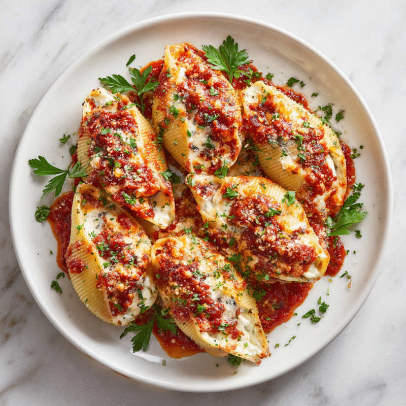 Delicious million dollar stuffed shells filled with creamy cheese and herbs, perfect comfort food for autumn and holiday gatherings.