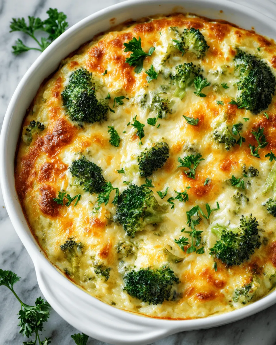A delicious cheesy chicken and broccoli rice dish, perfect for holiday celebrations with friends and family, featuring creamy goodness and nutritious ingredients.