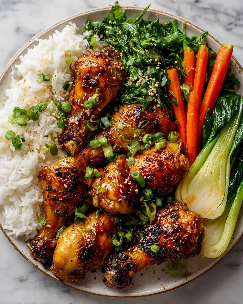 Crispy black pepper chicken stir-fry served with scallions and ginger, perfect for festive gatherings and holiday feasts.