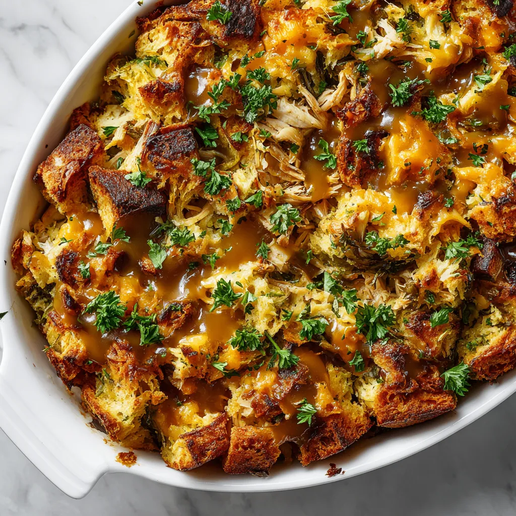 Thanksgiving leftovers transformed into turkey casserole, panini, and shepherd's pie - easy recipes for creative dining.