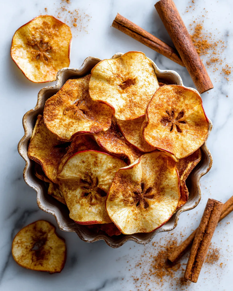 Baked Apple Chips: Healthy and crispy fall snack