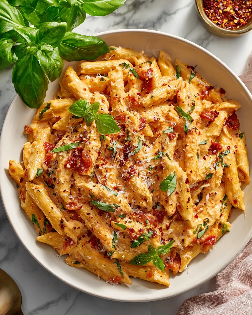 Creamy Marry Me Pasta with tomatoes and Parmesan, a delightful 30-minute dish for cozy dinners