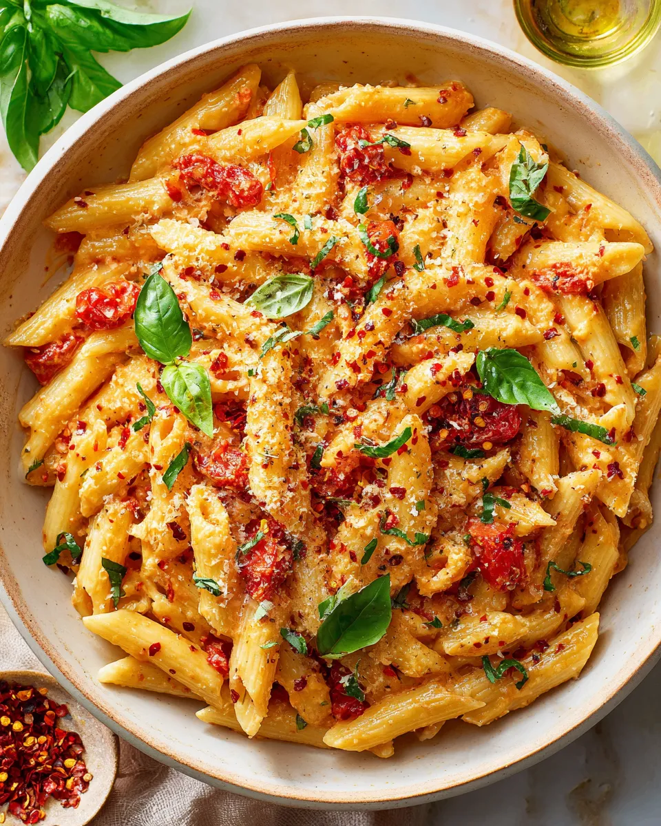 Creamy Marry Me Pasta with tomatoes and Parmesan, a delightful 30-minute dish for cozy dinners