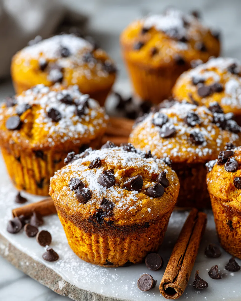Delicious spiced baked pumpkin muffins ideal for fall gatherings and cozy evenings.