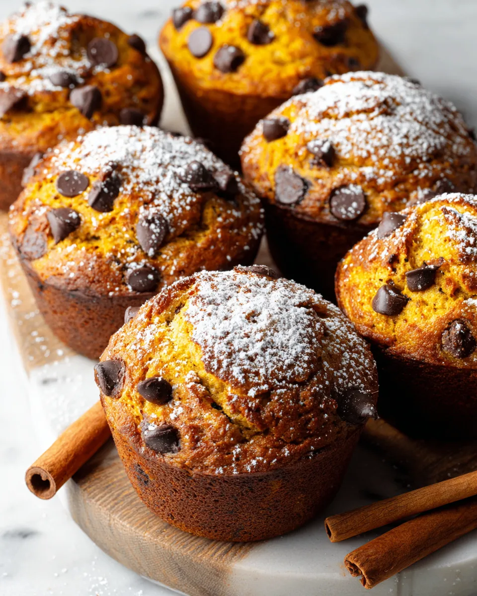 Delicious spiced baked pumpkin muffins ideal for fall gatherings and cozy evenings.
