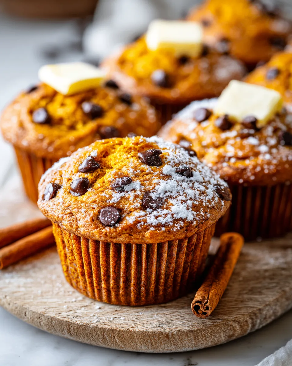 Delicious spiced baked pumpkin muffins ideal for fall gatherings and cozy evenings.