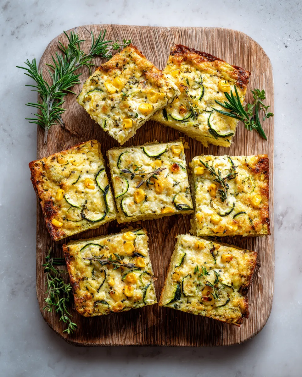 Delicious vegetarian zucchini slice packed with fresh herbs, seasonal flavors, and a perfect side dish for gatherings.