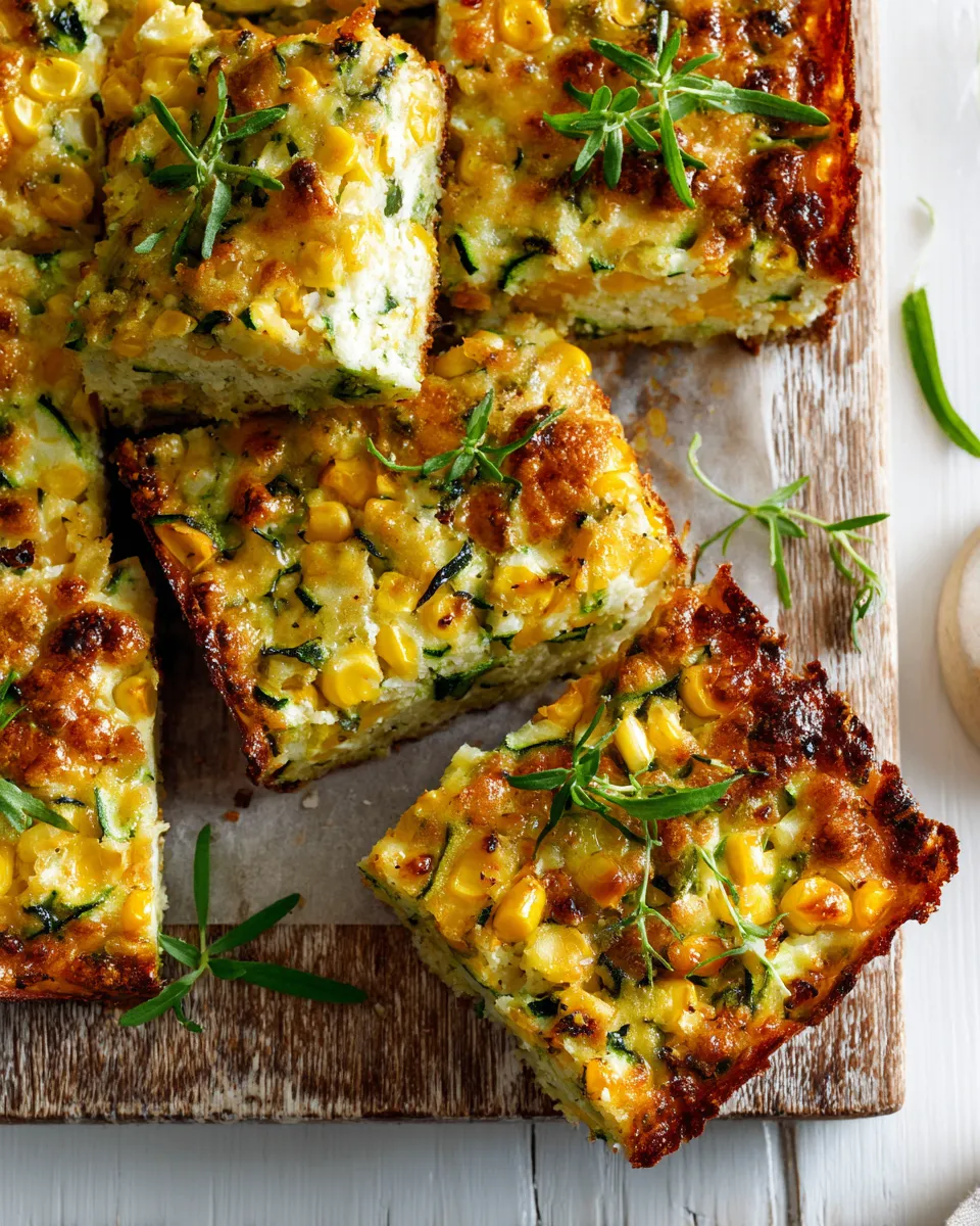 Delicious vegetarian zucchini slice packed with fresh herbs, seasonal flavors, and a perfect side dish for gatherings.