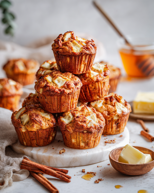 Delicious Apple Cinnamon Muffins for breakfast or snacks, a perfect fall treat with warm flavors and easy prep.