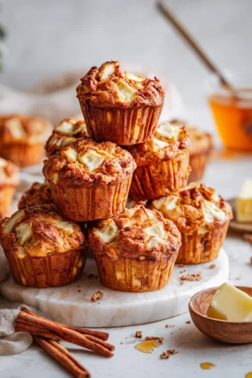 Delicious Apple Cinnamon Muffins for breakfast or snacks, a perfect fall treat with warm flavors and easy prep.