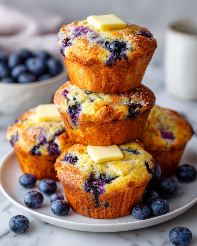 Deliciously fluffy blueberry muffins baked to perfection, ideal for breakfast or snacks, filled with fresh blueberries for a delightful taste.