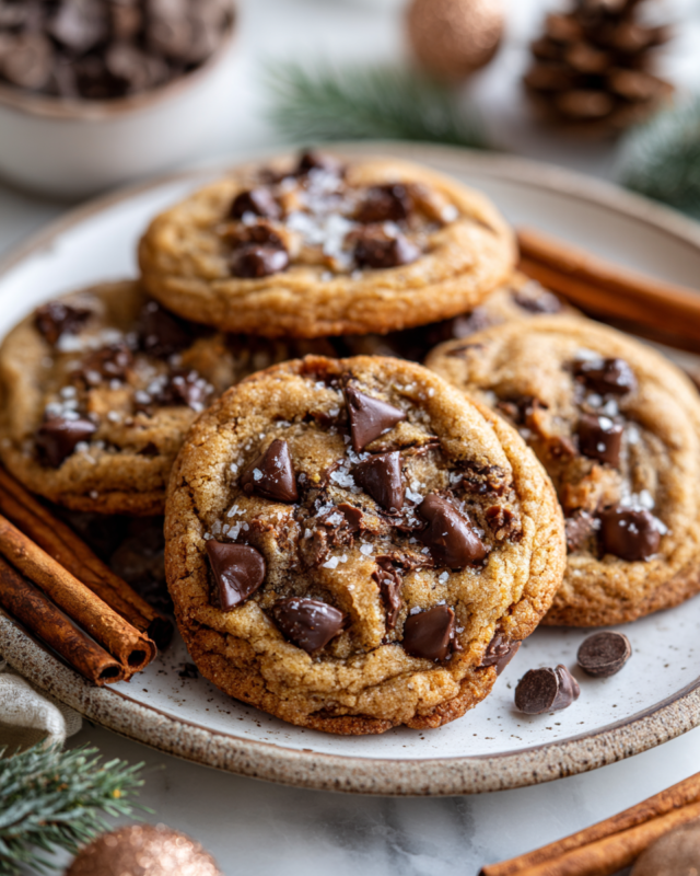 Quick and Gooey Chocolate Chip Cookies Delicious chocolate chip microwave cookies made quickly for the holidays.